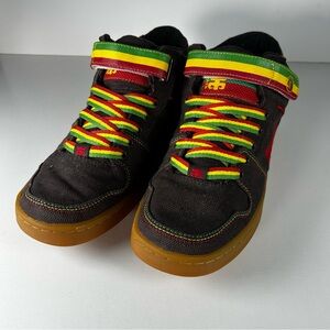 Ipath Grasshopper Rasta Size 9 Hemp Skateboard Skate Shoes Sneakers Rare Y2K
